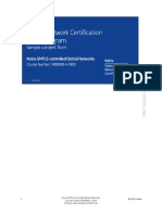 Nokia GMPLS Controlled Optical Networks Sample Courseware Document EN