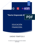 Educación Financiera Unidad 2