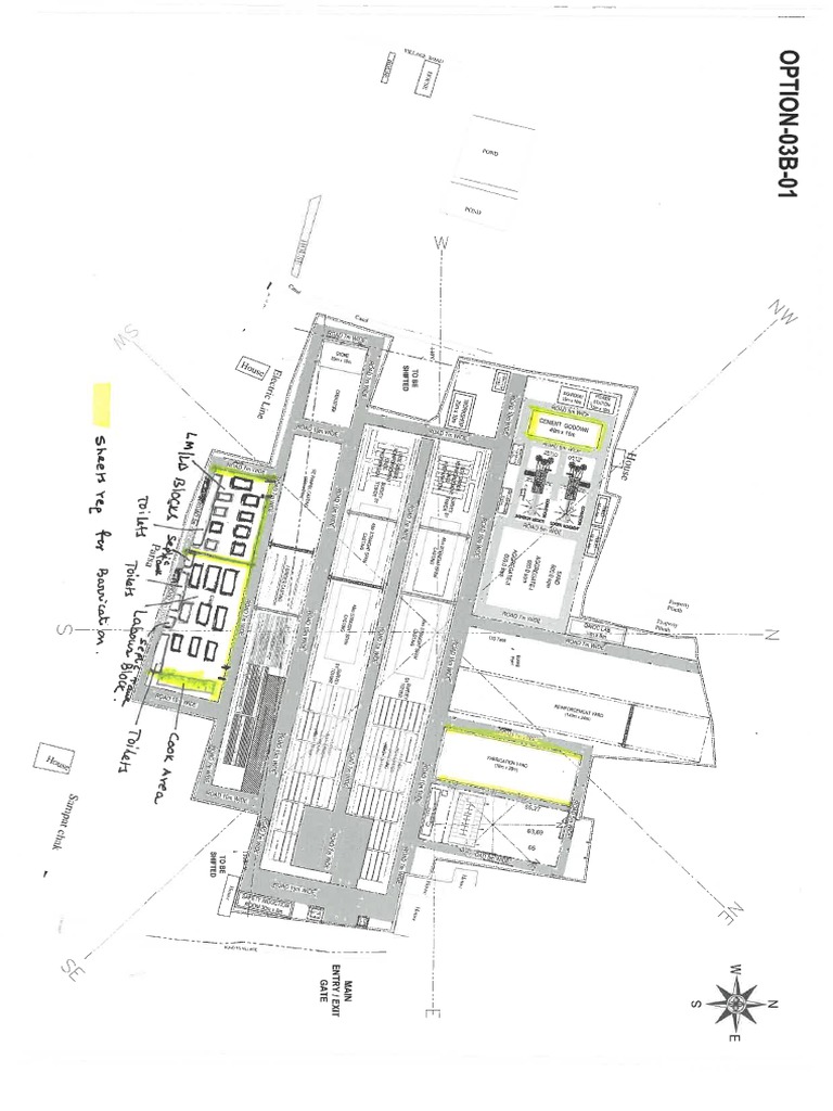 Casting Yard Layout PDF