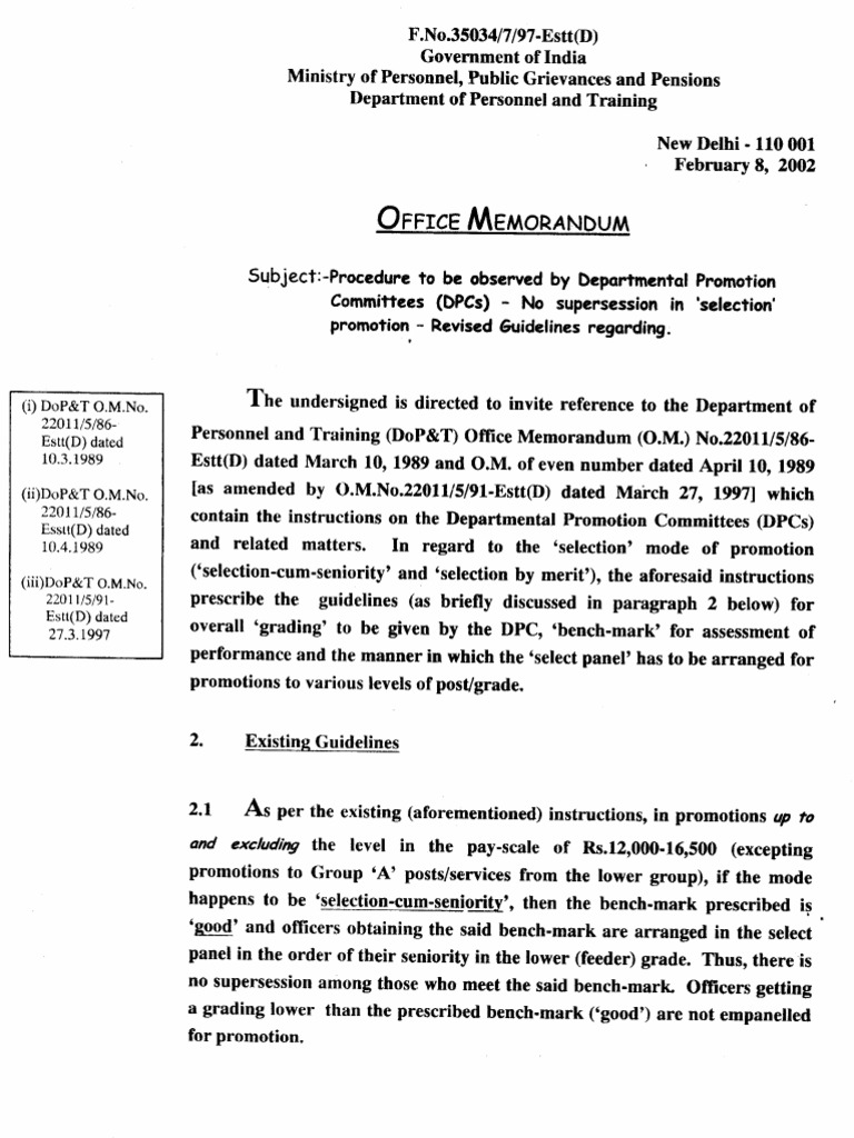 Group A Selection PDF Government Of India Justice