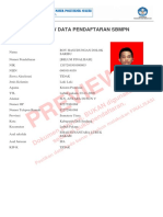Preview: Dokumen Preview, BUKAN Digunakan Sebagai Bukti Pendaftaran