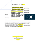 Modelo de Documento Interno para La Aprobación Del Diagnóstico