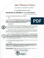 Procedimiento para Recibir Denuncias Contra Funcionarios y Servidores PDF