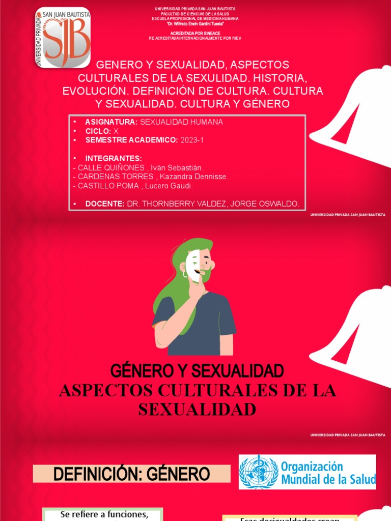EXPO SEXUALIDAD PDF Género Estudios de género