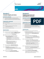 Health and Social Care Standards Overview | PDF