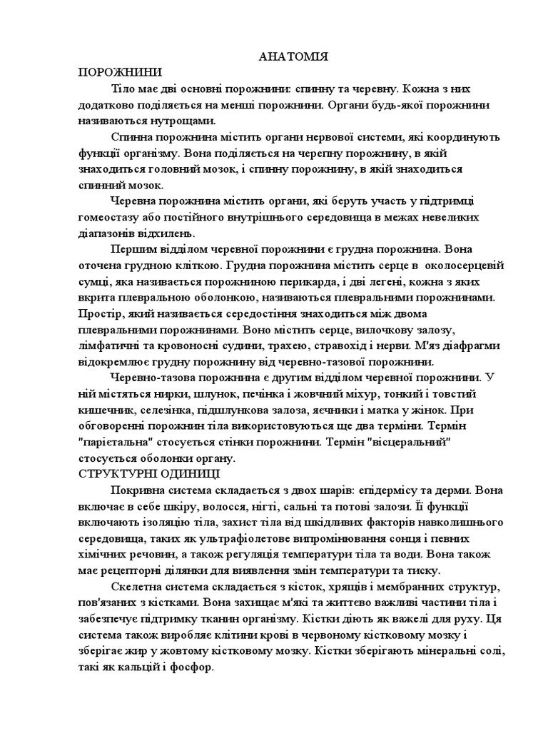 anatomy | PDF