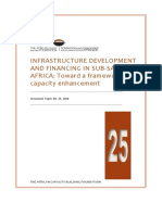 ACBF (2016) Infrastructure Financing Capacity in Africa
