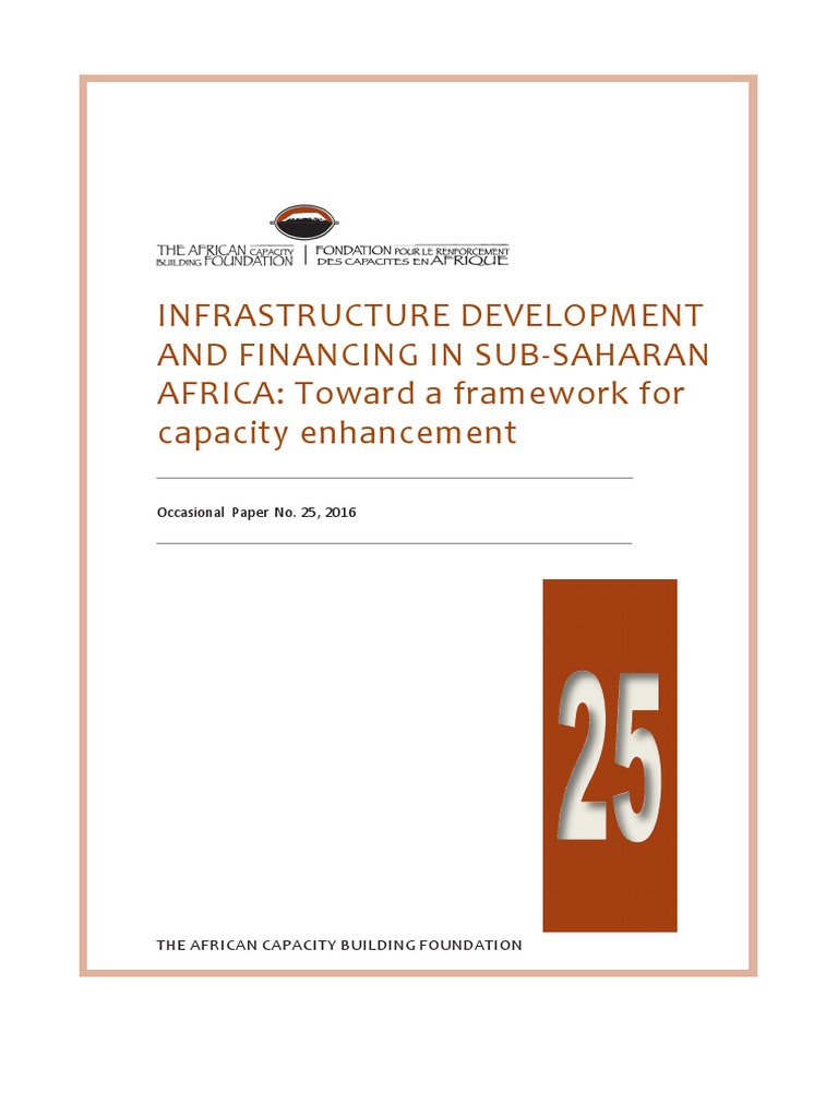 ACBF (2016) Infrastructure Financing Capacity in Africa | PDF ...