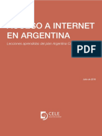 Acceso A Internet en Argentina