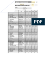 Horario de Evaluaciones - Arquitectura 2023