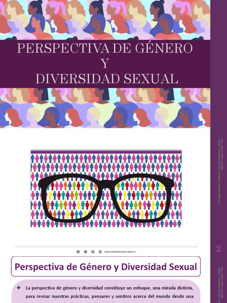 MÓDULO I . Perspectiva de géneo y diversidad sexual-1 | PDF | Identidad ...