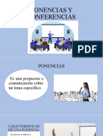 Ponencias y Conferencias