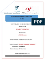 Rapport Stage Prémiere Année