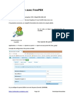 Configuration Avec Freepbx