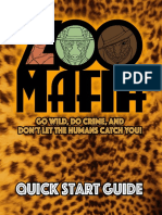 Zoo Mafia RPG Quick Start Rules - Revised