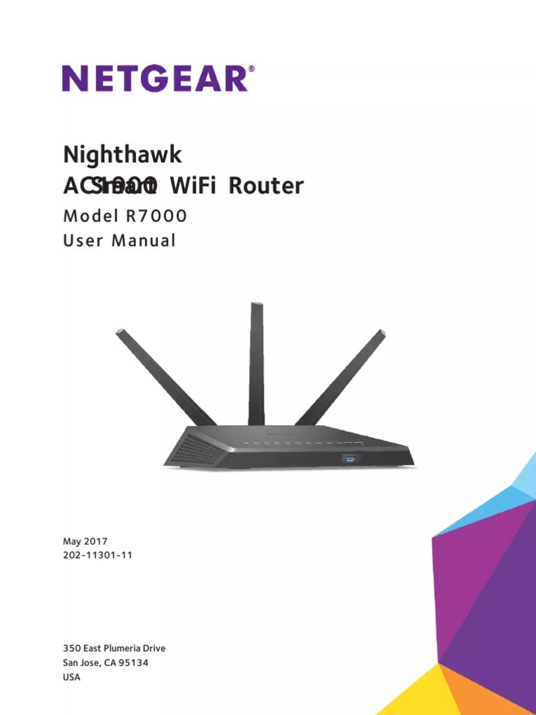 User Manual Netgear Nighthawk R7000 (English - 196 Pages) | PDF