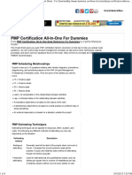 From PMP Certification All in One Desk R