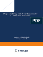 Anthony C. Maffei PH.D., Teresa M. Hauck (Auth.) - Purposeful Play With Your Preschooler - A Learning-Based Activity Book-Springer US (1992)