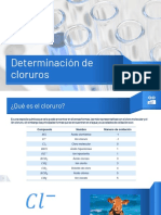 Práctica 5 Determinación de Cloruros en Muestras de Agua