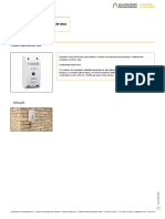 Ficha Do Produto: CATEGORIA: Contador de Raios NOME: Contador Eletrómecanico de Raios Referência: At-034G