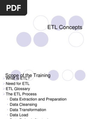 Etl Concepts Data Warehouse Software Engineering