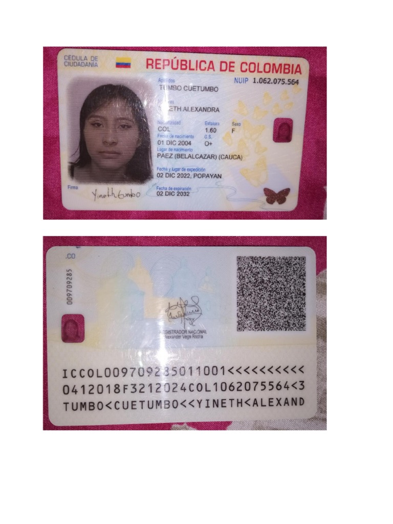 Documento de Identidad PDF