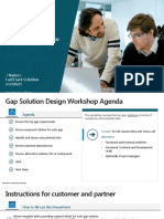 Gap Solution Design Workshop Template