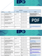 Cronograma de Apresentaã - Ã - Es Epo