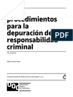 Otros Procedimientos para La Depuración de La Responsabilidad Criminal.