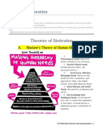 Motivation Theories