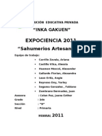 Proyecto Sahumerios Artezanales