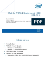 WiMAX Update 802-16m