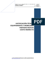 PN Justificación - Técnica - Equipamiento - y - Mobiliario