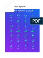 Lesson 1 Arabic Alphabet