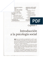 Capítulo 1 - Intro. A La Psico. Social, Psico. Social y Sociología