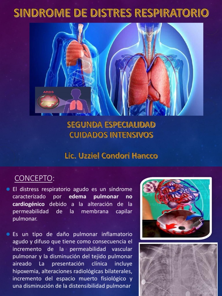 Síndrome de Distrés Respiratorio Agudo | PDF | Estreñimiento | Heces
