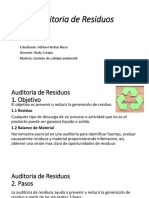 Auditoria de Residuos PDF