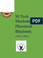 Mtech ME Bluebook 2022-23