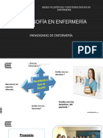 Clase 6 y 7 - Filosofía de Enfermería y Paradigmas de Enfermería