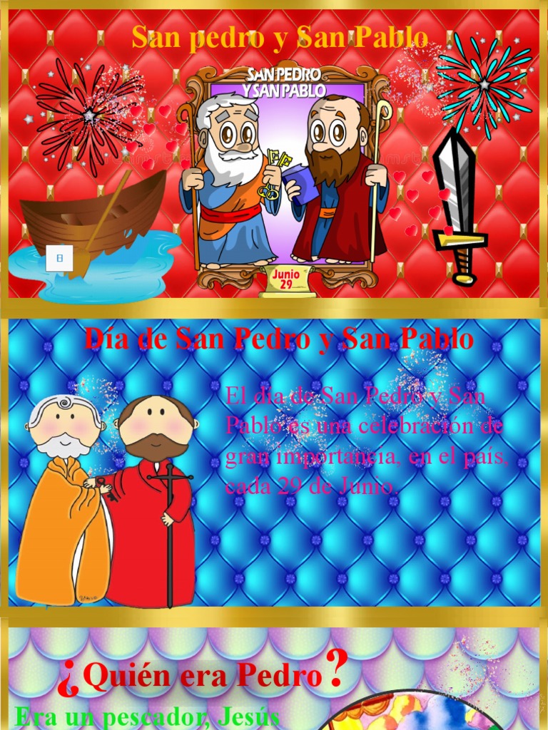 Dia de San Pedro y San Pablo PDF