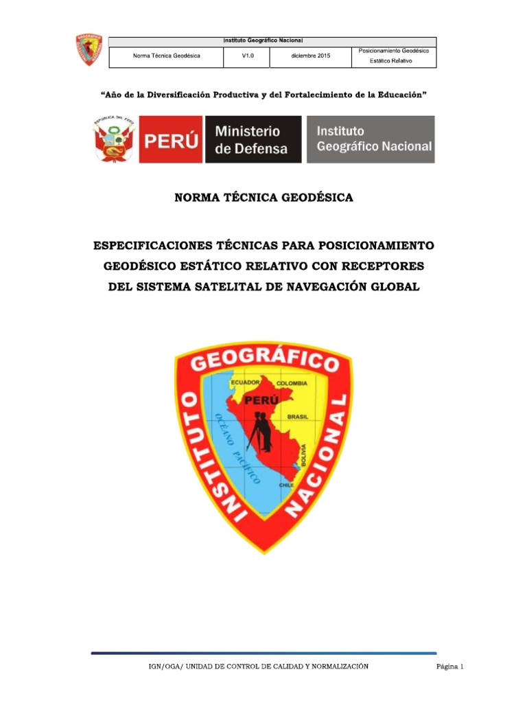 Normativa IGN | PDF