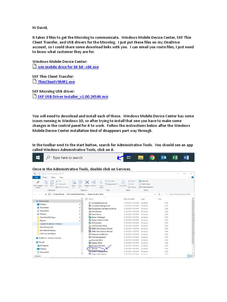 Microlog Communication Setup Guide | PDF
