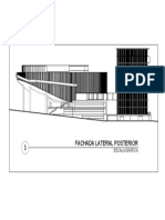 3 Fachada Lateral Posterior: Escala Gráfica