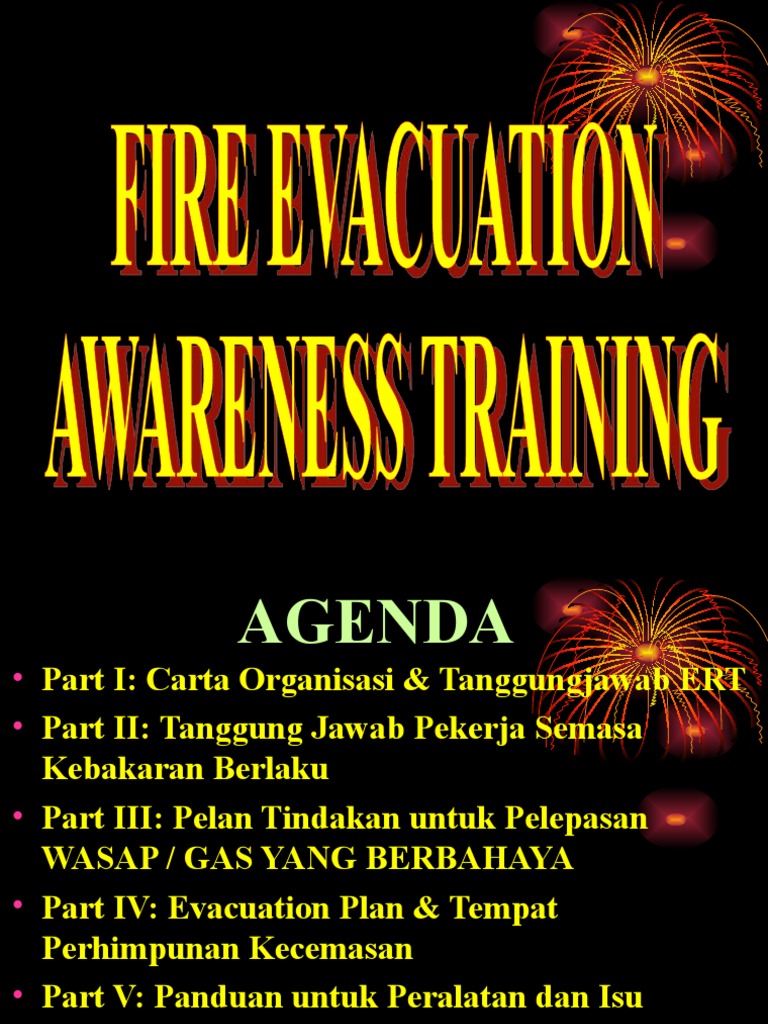 Fire Evacuation Awareness Training 270416 Part I Pdf
