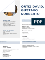 Currículum de Gustavo Ortiz