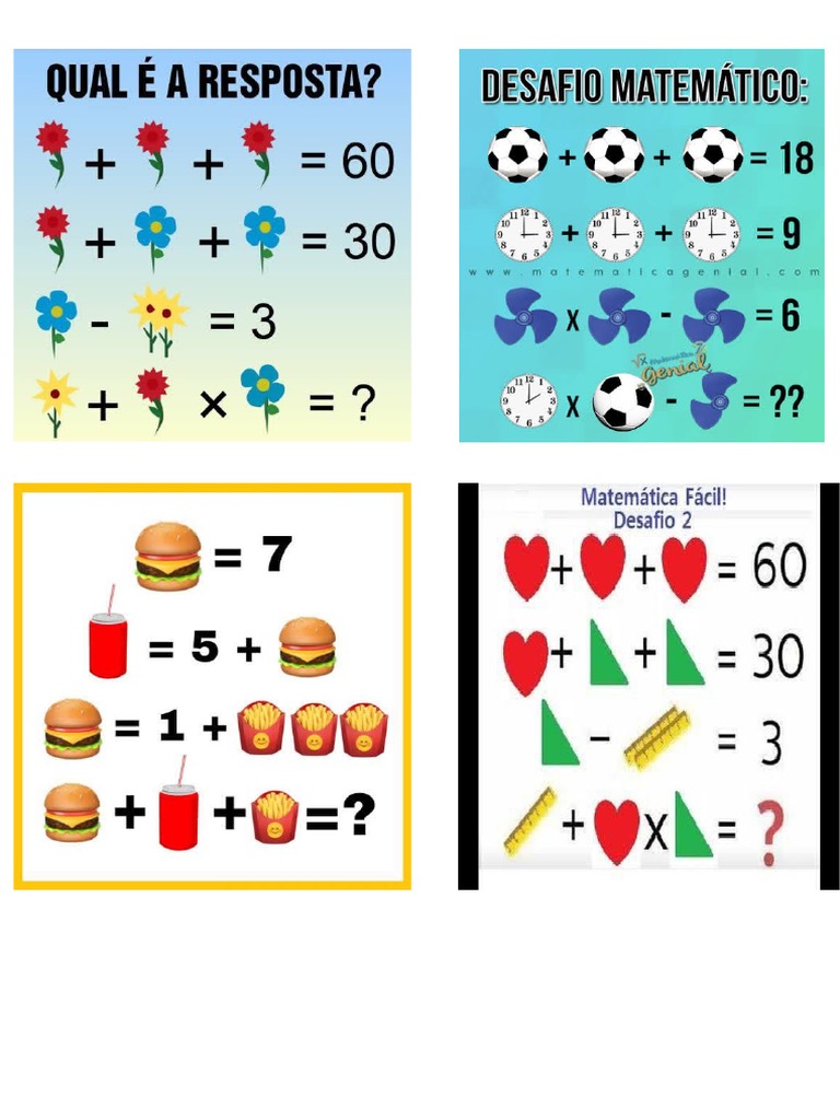 Desafio Matematico Pdf