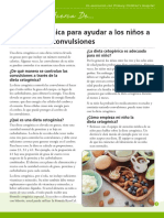 Ketogenic Diet (Letâ ™s Talk Aboutâ Pediatric Brochure) Spanish