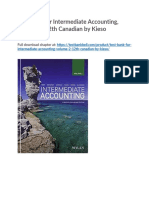 Test Bank For Intermediate Accounting Volume 2 12th Canadian by Kieso