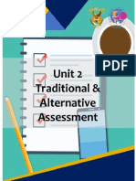 Traditional and Alternative Assessment