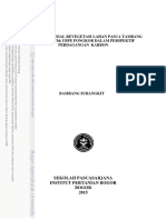 Analisis Finansial Revegetasi Lahan Pasca Tambang Pt. Antam TBK Ubpe Pongkor Dalam Perspektif Perdagangan Karbon